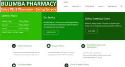 Desktop Screenshot of bulimbapharmacy.com